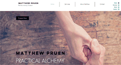 Desktop Screenshot of matthewpruen.com